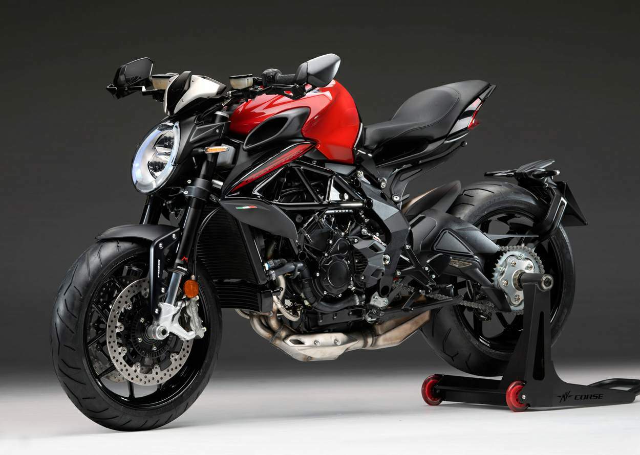 MV Agusta Dragster 800 Rosso technical specifications